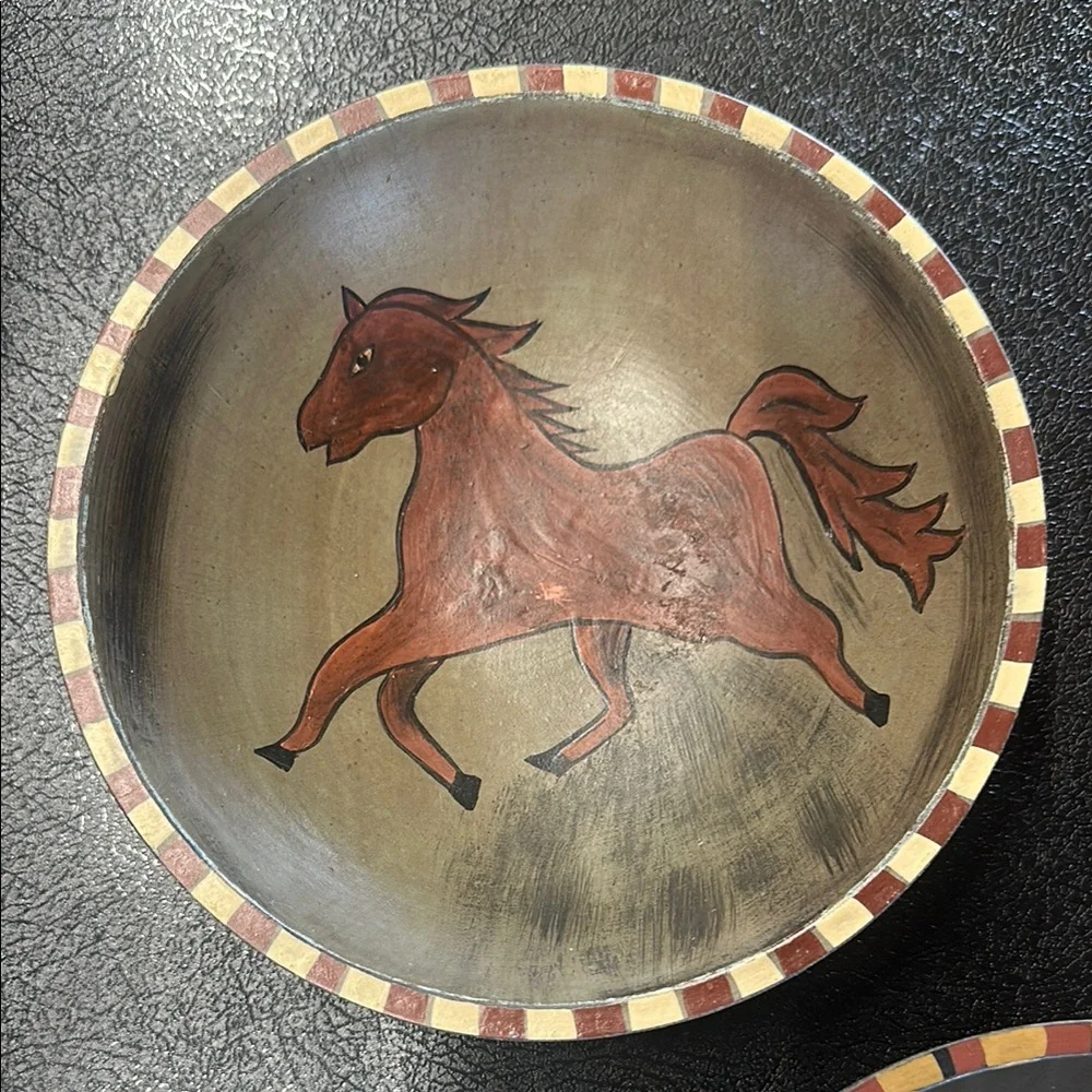 Primitives by Kathy Animal Design Bowls - Brown and Tan